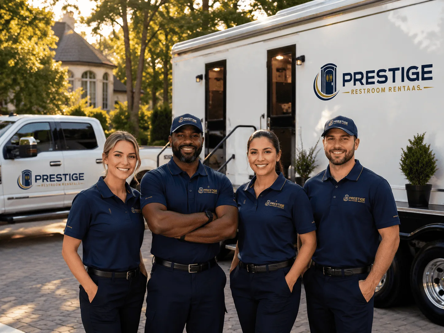 Trusted Luxury Portable Restrooms company in Milltown, WI